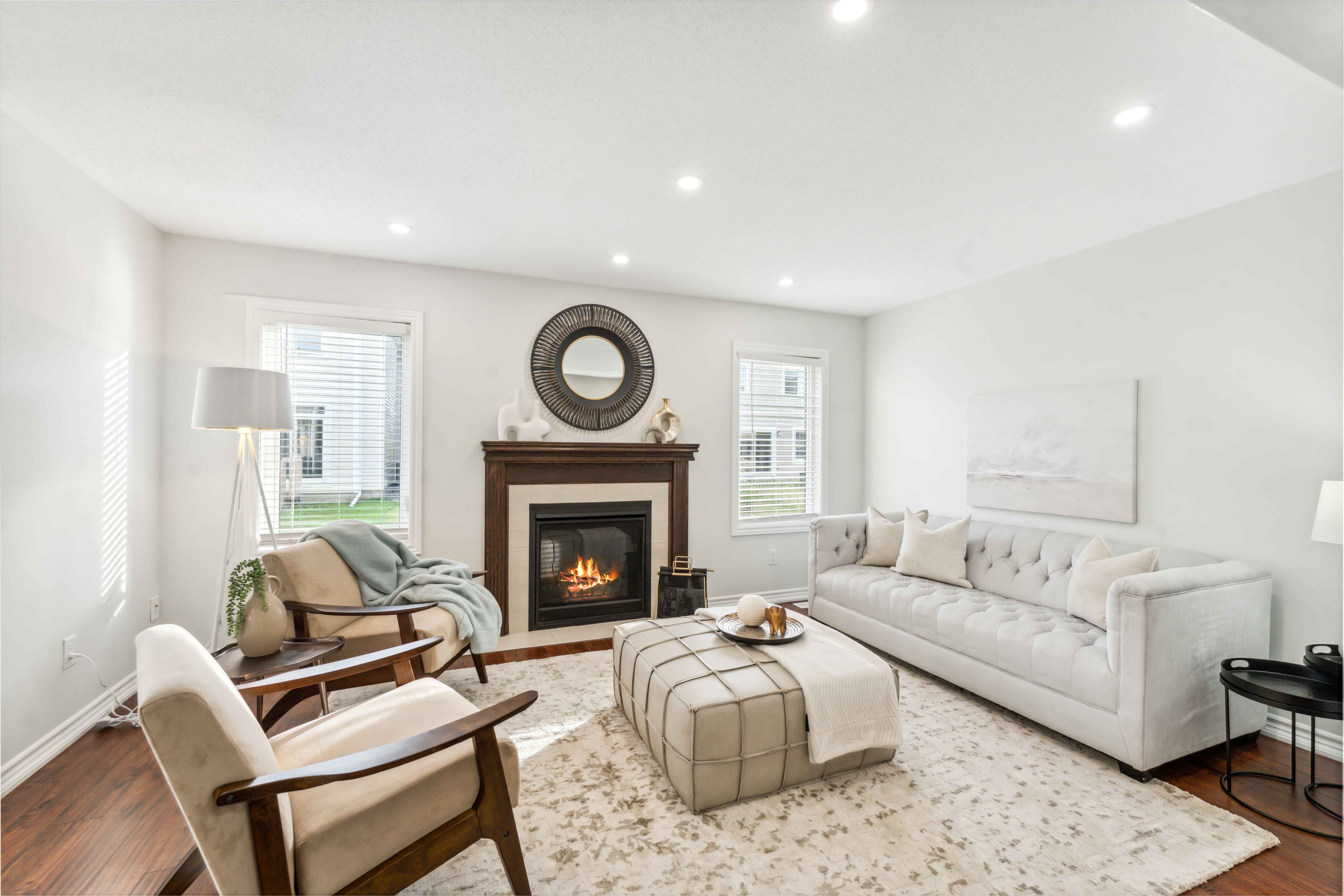 Staged Living Room