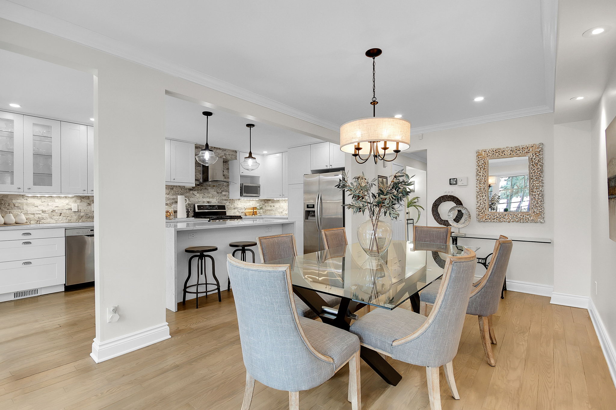 Dining Room and Kitchen